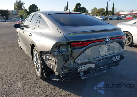 2021 Toyota Mirai Xle из США, поврежденный, VIN JTDAAAAA7MA002116